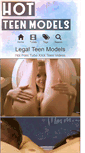 Mobile Screenshot of hot-teen-models.net